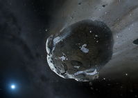 A water-rich asteroid