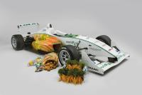 Car and vegetables
