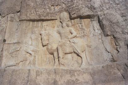 relief of Shapur I from Naq i Rustam