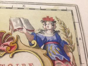Detail of hand coloured Blaeu map of Trevigiano part of J G Sack Map Collection-Newberry Library