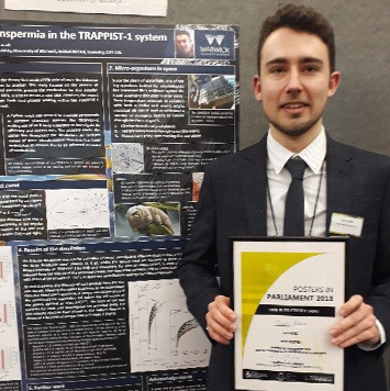 Warwick student wins Posters in Parliament 2018