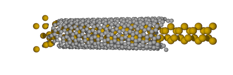Calculated nanotube filling
