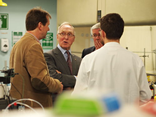 Coventry General Charities visit to the lab