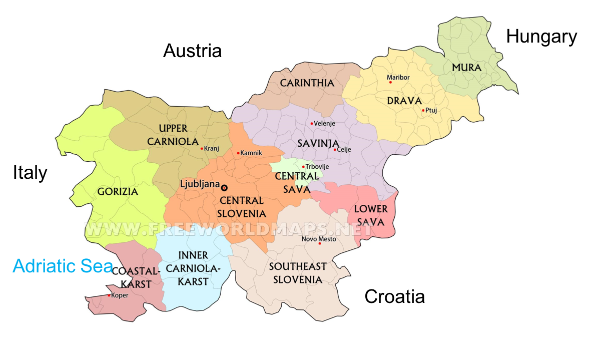 Slovenia map2