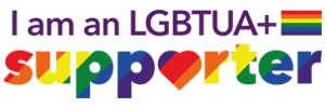 LGBTUA+ supporter
