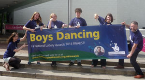 Boys Dancing banner
