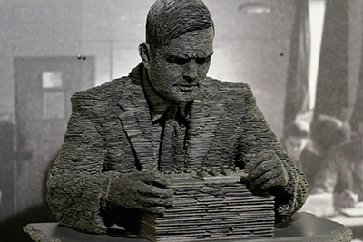 Alan Turing sculpture