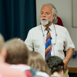 Professor Peter Abrahams lectures