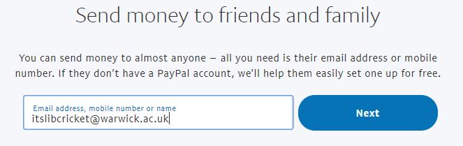 PayPal Friends