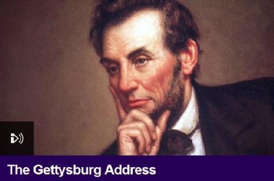 Gettysburg address