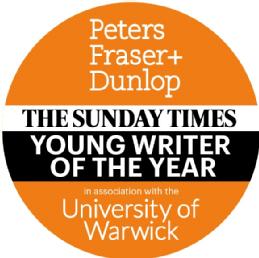The Sunday Times / Peters Fraser + Dunlop  Young Writer of the Year Award 2017 in association with the University of Warwick