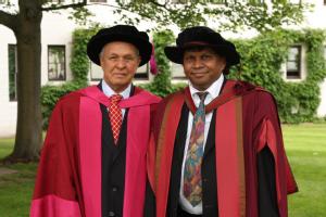 Yesu Persaud and Prof David Dabydeen