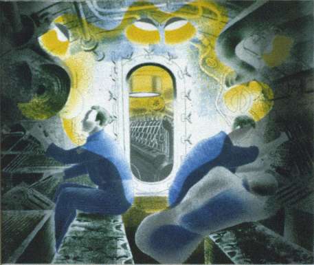 Diving Controls 2 by Eric Ravilious