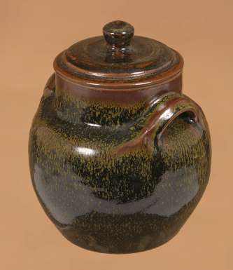 Lidded Storage Jar by Winchcombe Pottery