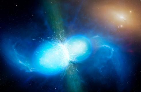 Collision created large amounts of the heaviest elements, such as gold, platinum and uranium, pumping them into space and unlocking the mystery of how they are formed