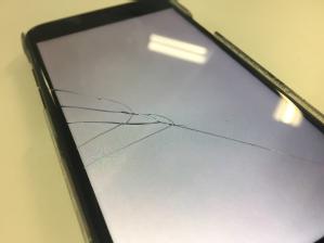 A smashed screen 'could be a thing of the past' - Prof. Ton Peijs says. Credit: University of Warwick