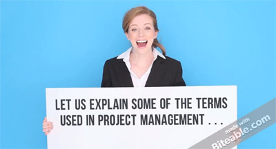Explanation of some project terminology