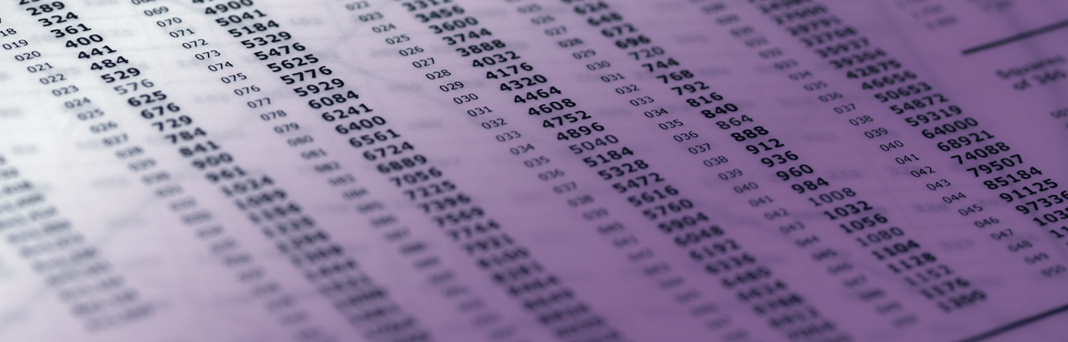 Abstract image of statistics